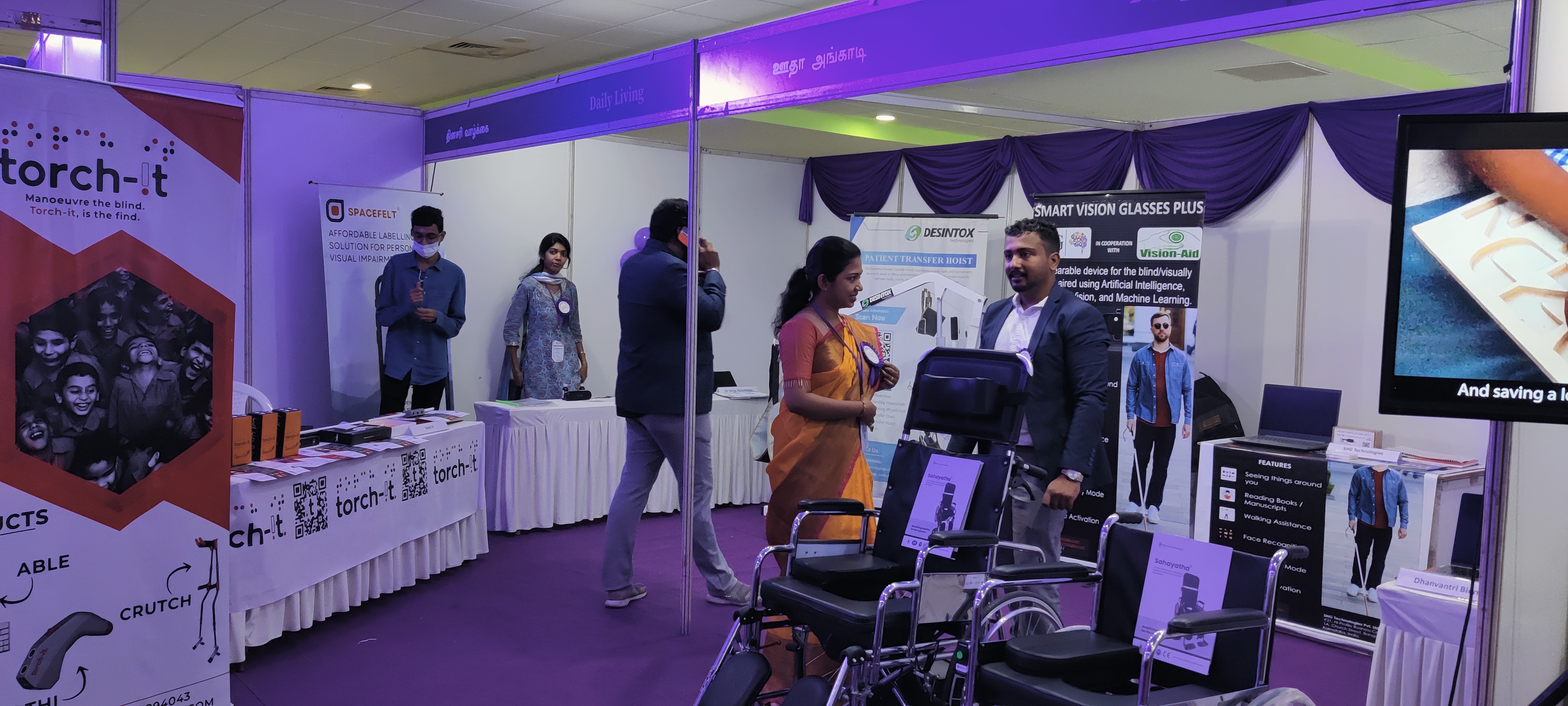 1. Tamilnadu Government's PwD event, Chennai, Tamilnadu